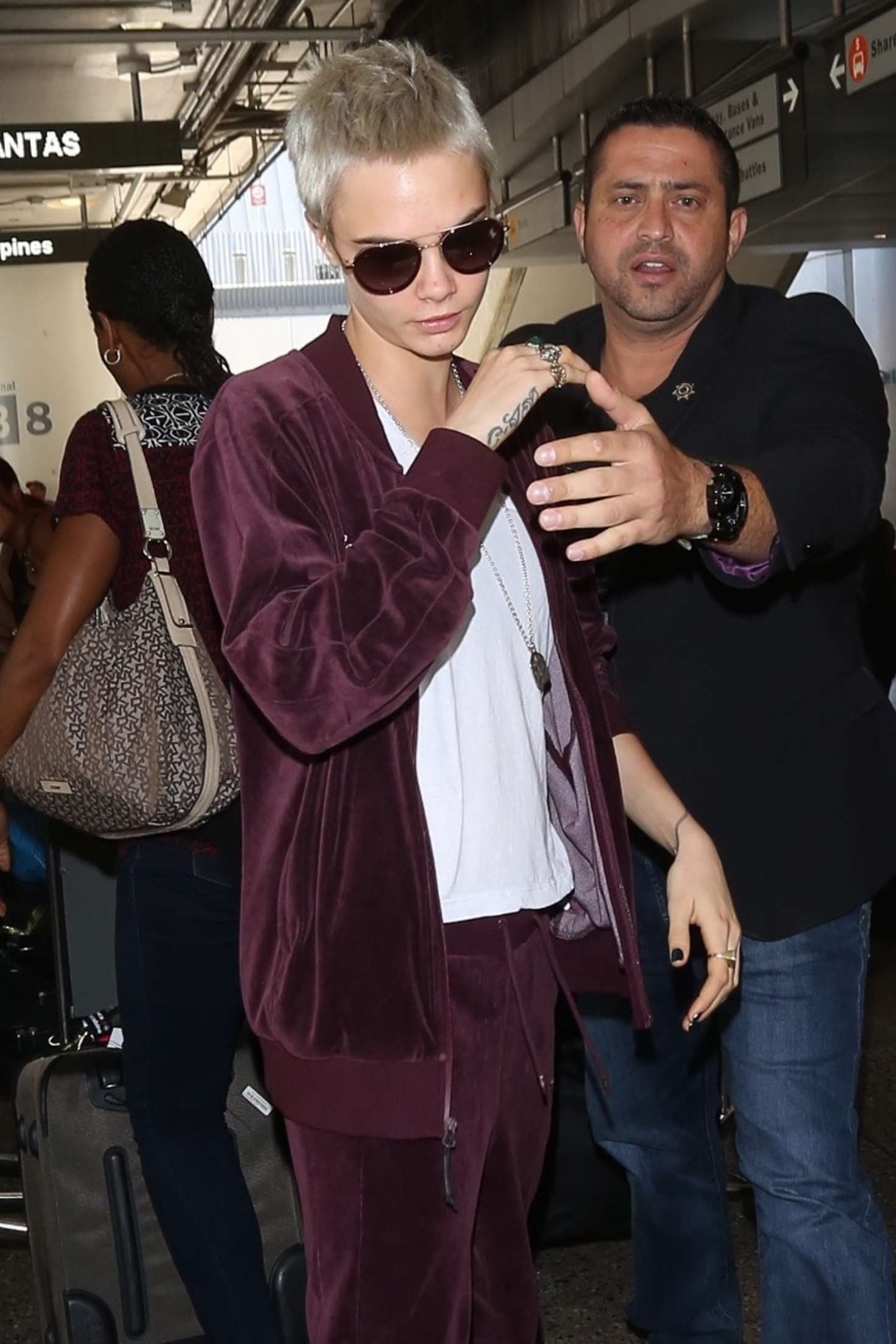 Cara Delevingne at LAX airport -30 | GotCeleb